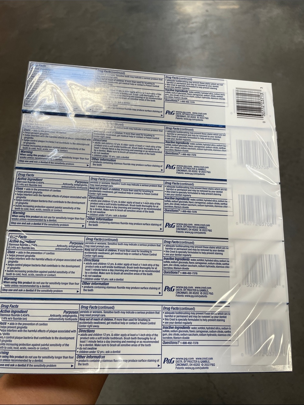 Crest Pro-Health Advanced Toothpaste 5-Pack - Picture 4 of 5
